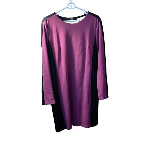 Michael Kors Bodycon Two-Toned Midi Dress Plus size 14 - Picture 1 of 4